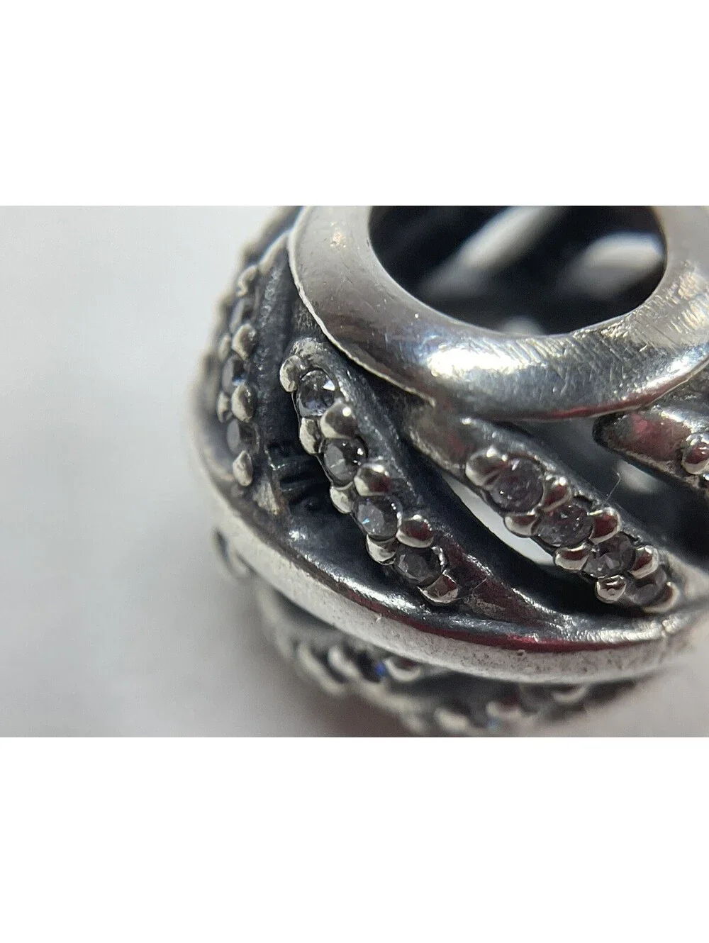 Pandora Light As A Feather Charm Retired